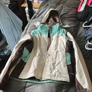 The North Face Colorblock Hooded Jacket